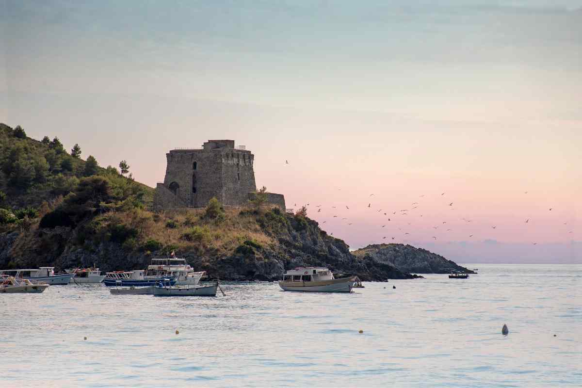 san nicola arcella castello sul mare